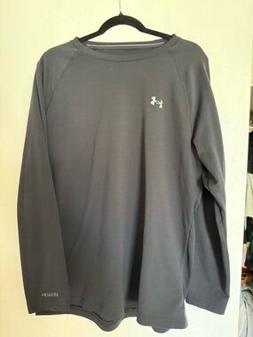 Under Armour Men’s Long Sleeve Crew Cold Gear Base2.0 Black